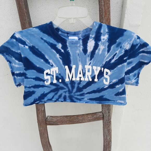 Port and Company Tops - St. Mary's cropped t-shirt